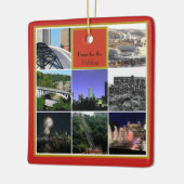 Kerst Ornament -Pittsburgh Collage- 2 zijdig (Links)