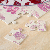 Kerst Ornament stijl puzzel Legpuzzel (Zijkant)