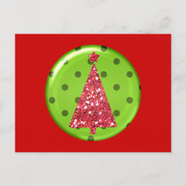 Kerst Ornament Tree Briefkaart