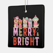 Kerst, ornamenten 07 Vrolijk en helder (Links)