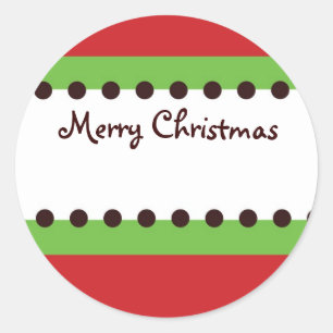 Kerst Orniment Gift Sticker