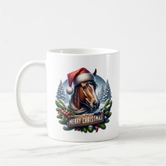 Kerst Paard Koffiemok