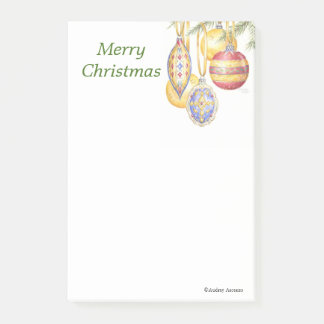 Kerst Pads Post het Ornamenten Notitieblokken 4 x  Post-it® Notes