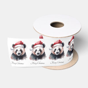 Kerst Panda, op maat gemaakt Lint