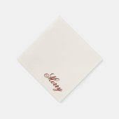 Kerst Papier Servetten (Hoek)