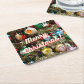  kerst! Papieren Onderzetter (Schuin)