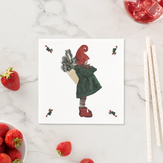 Kerst Papieren servetten - Ring in de vreugde (Insitu)