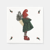 Kerst Papieren servetten - Ring in de vreugde (Voorkant)