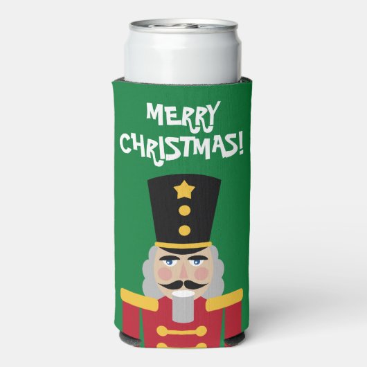 Kerst partij notenkraker aangepaste slank (Seltzer Achterkant)