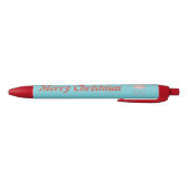 Kerst Party Jellyfish Custom Pen (Bodem)