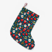 Kerst Patroon 4 - Stocking Kleine Kerstsok (Voorkant (Hangend))