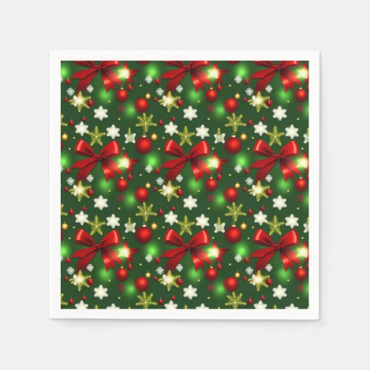 Kerst Patroon 8 - Papieren servet (Voorkant)