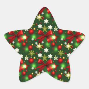Kerst Patroon 8 - Sticker