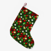 Kerst Patroon 8 - Stocking Kleine Kerstsok (Voorkant (Hangend))