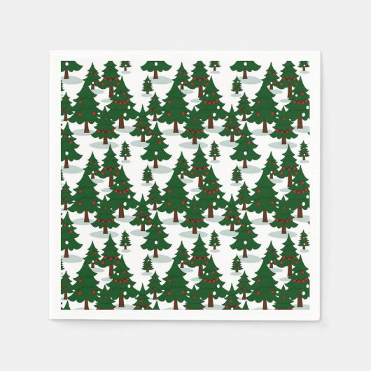 Kerst Patroon 9 - Papieren servet (Voorkant)