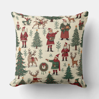 Kerst patroon kussen kussen