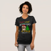 kerst-pekinees t-shirt (Voorkant volledig)