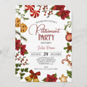 Kerst Pensioen Partij Kaart (Voorkant / Achterkant)