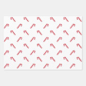 Kerst peperkoek rendier rode snoep Canes Inpakpapier Vel (Voorkant 3)