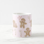 Kerst peperkoek roze koffiemok (Center)