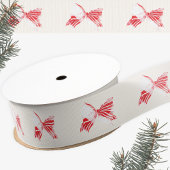 Kerst Pepermunt Plaid Gekoppeld Met Bow Holiday Grosgrain Lint