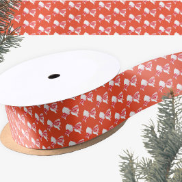 Kerst Pepermunt Plaid Gekoppeld Met Bow Holiday Lint