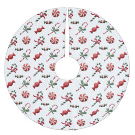 Kerst pepermunt Snoepjes en snoepjes Kerstboom Rok