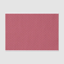 Kerst Pepermunt Snowflake Polka Dot Tissuepapier