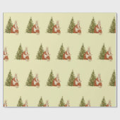 Kerst Peter Rabbit Cadeaupapier (Vlak)