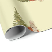 Kerst Peter Rabbit Cadeaupapier (Rol Hoek)