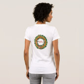Kerst Pickleball 1 T-Shirt (Achterkant volledig)