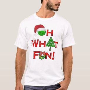 Kerst pickleball Oh wat leuk T-shirt