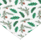 Kerst Pine takken Tafelkleed (Gekanteld)