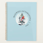 Kerst Planner Watercolor Winter Wonderland (Voorkant)