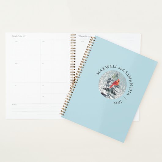 Kerst Planner Waterverf Winter Wonderland (Display)