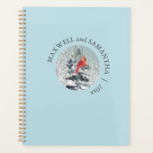 Kerst Planner Waterverf Winter Wonderland (Voorkant)