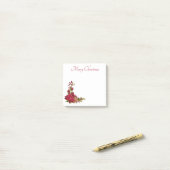 Kerst Poinsettia Post-It Notities Post-it® Notes (Op bureau)