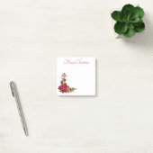 Kerst Poinsettia Post-It Notities Post-it® Notes (Kantoor)