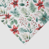 Kerst Poinsettia Weefselpapier Tissuepapier (Detail)