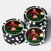Kerst poker chips (Opstapeling)
