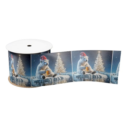 Kerst Polar Beer met bier Lint (Spoel)