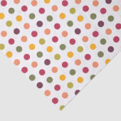 Kerst Polka dot - Tissuepapier (Detail)