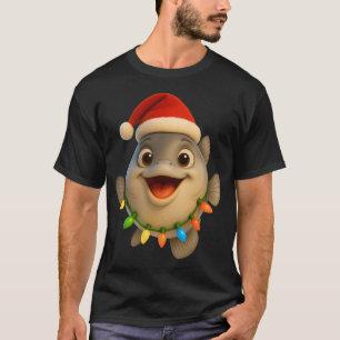 Kerst Pompano Vis T-shirt