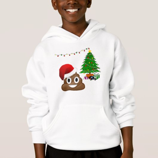 kerst poo emoji (Voorkant)