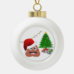 Kerst Poo Lelijk Xmas ornament