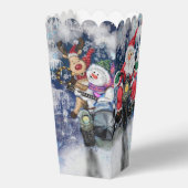 Kerst Popcorn Doos Bedankdoosjes (Voorkant)