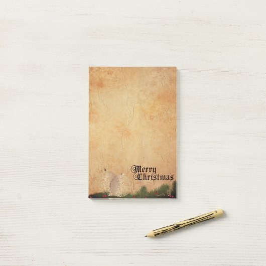 kerst post-it® notes (Op bureau)