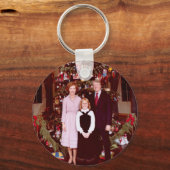 Kerst President James Jimmy Carter Witte Huis Sleutelhanger (Voorkant)