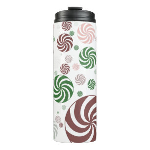 Kerst Pretzel Thermische Tumbler – Festive Thermosbeker