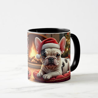 Kerst Pugs Mok